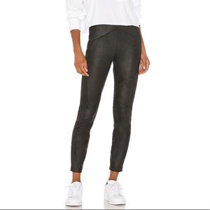 NWT Free People Midnight Vegan Suede Leggings Black